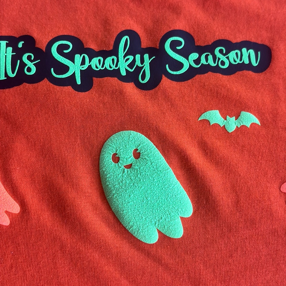 Glow-in-the-dark Halloween shirt